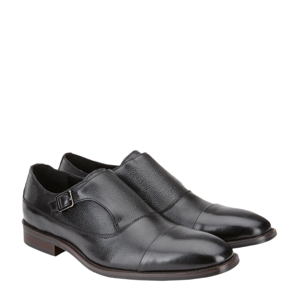 Men's Newport Monk Strap Dress Shoes size 7.5 Good used condition